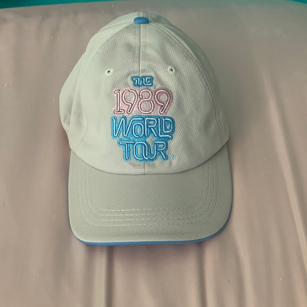 Taylor Swift women’s Cap - Gray with Pink and Blue Embroidery